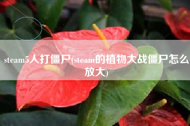 steam5人打僵尸(steam的植物大战僵尸怎么放大)